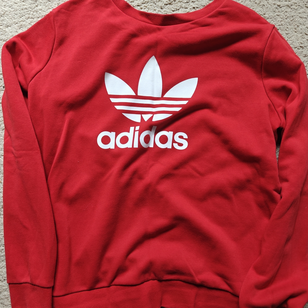 Adidas Women's Red Sweater
